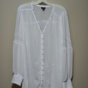 Torrid Long Sleeve Blouse Sz 3